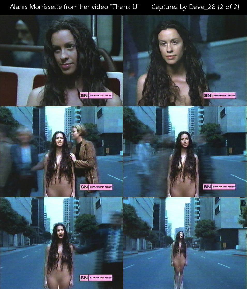 Alanis morissette topless